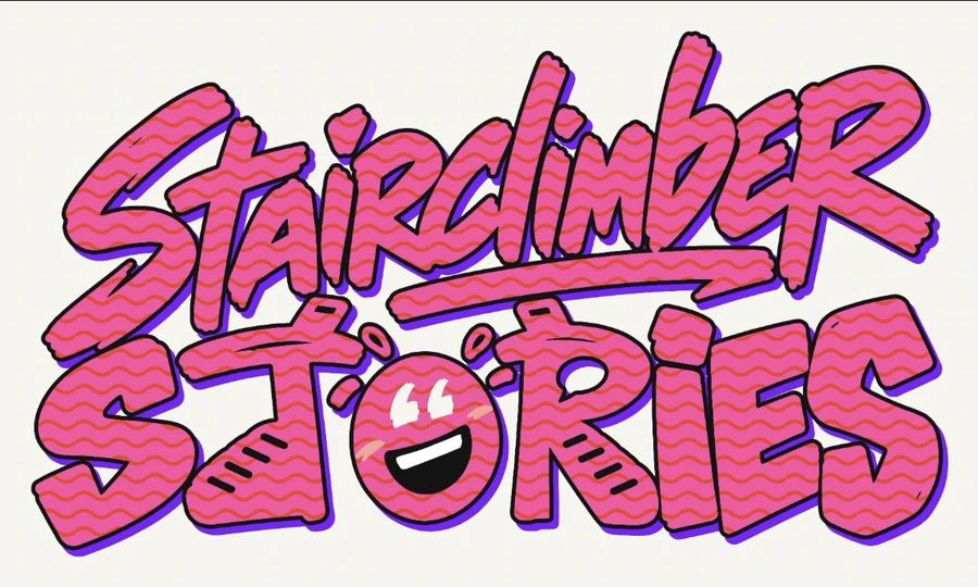 Stairclimber Stories logo with the pattern of the week